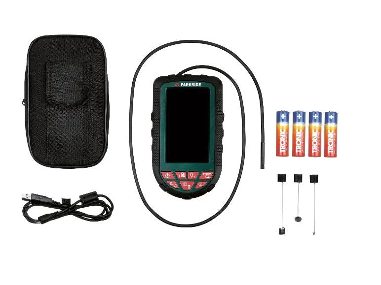 Caméra endoscopique d’inspection Rigide avec LCD – Parkside