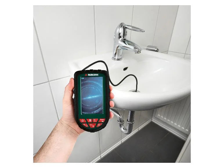 Caméra endoscopique d’inspection Rigide avec LCD – Parkside