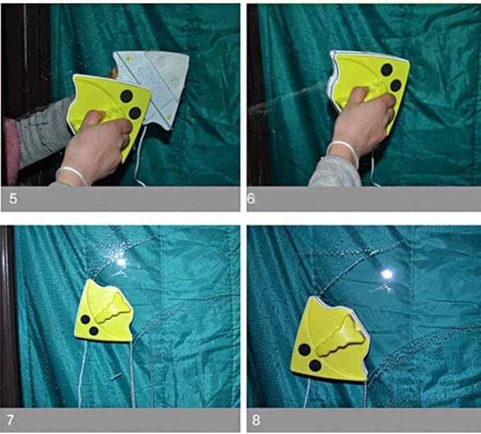 Lingette magnétique pour vitres