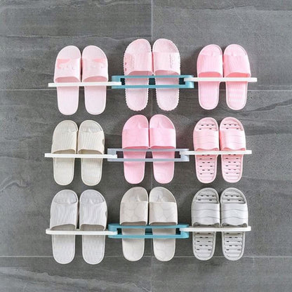 Support de rangement pour chaussures à double couche en plastique