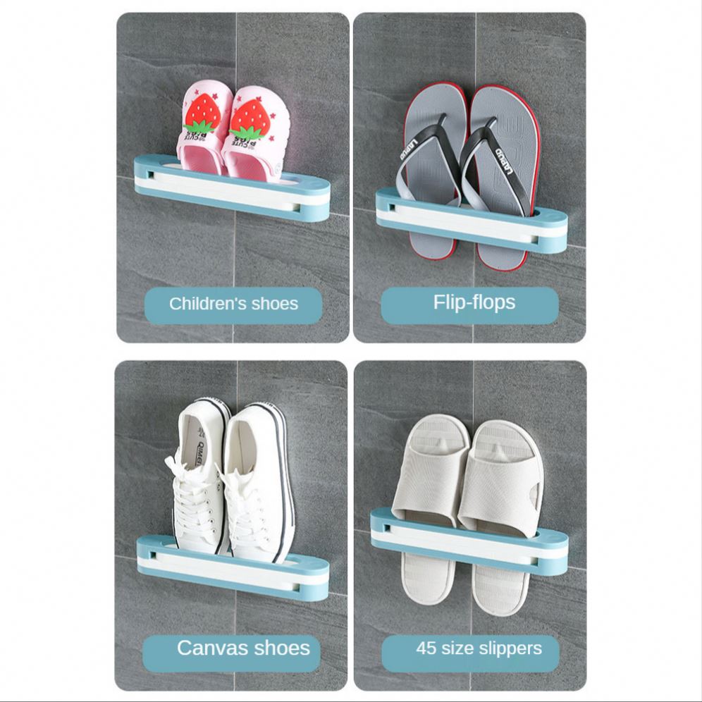 Support de rangement pour chaussures à double couche en plastique
