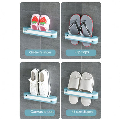 Support de rangement pour chaussures à double couche en plastique