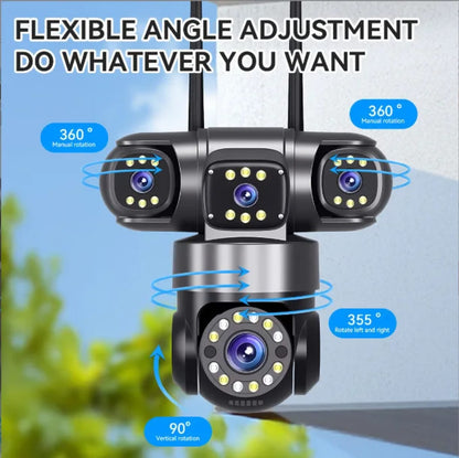 Camera WIFI 4 LENS  Camera Zoom X10