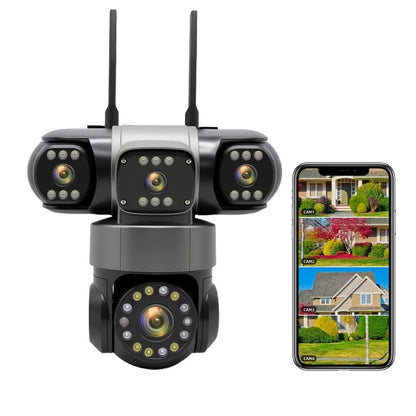 Camera WIFI 4 LENS  Camera Zoom X10