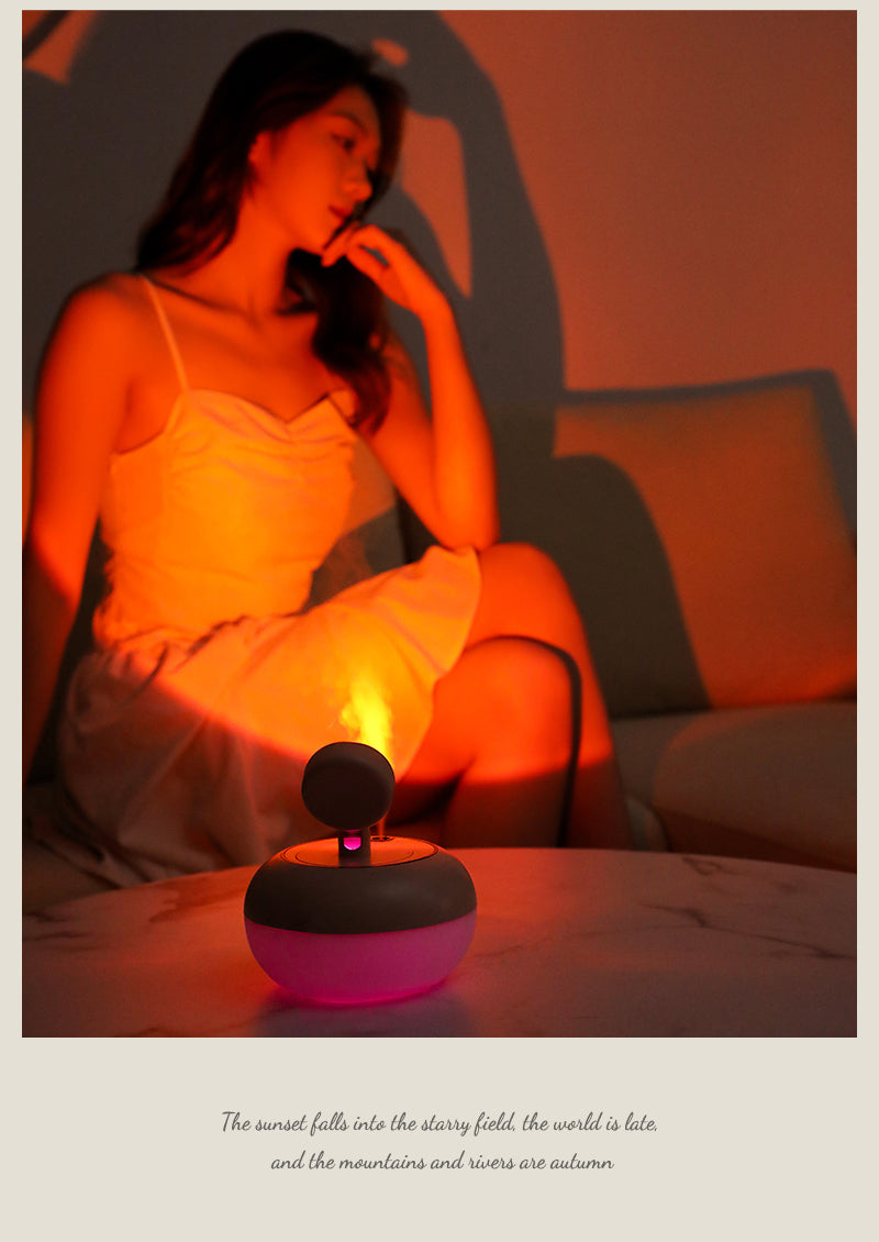 Lampe de soleil commerciale avec diffuseur d'arôme