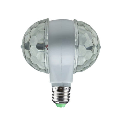 ampoule LED rotative de type boule disco magique